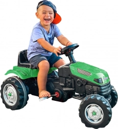 pedalni traktor WOOPIE Farmer GoTrac s tihim kotačima