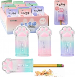 Šiljilo u obliku mačje šape za tanke pastele