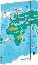 Kutija za bilježnice A5 s motivom Karte