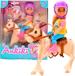 Woopie Royal set lutka jahačica s konjem