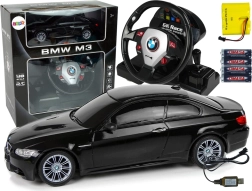 Sportski automobil s daljinskim upravljanjem BMW M3 crne boje