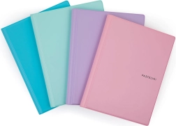 Bilježnica A5 Pastelini s plastičnim omotom
