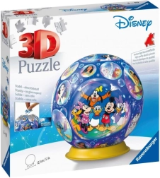 3D puzzle kugla DISNEY od RAVENSBURGER-a, 72 dijelova