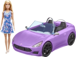 Barbie kabriolet i lutka