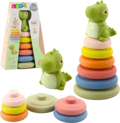 Meka ekološka senzorna piramida s dinosaurom