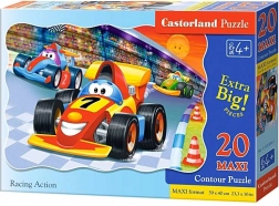 Maxi puzzle 20 dijelova Racing Action – Racing
