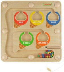 Magnetični labirint za razvrstavanje boja MASTERKIDZ