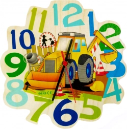 Hess Dječji drveni satovi Bager