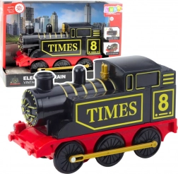 Električna retro lokomotiva sa svjetlima i zvukovima