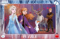 Puzzle Frozen II s Kristoffom – 15 dijelova pločaste