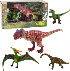 Set figurica dinosaura s pomičnim dijelovima 4 kom