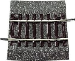 ROCO LINE zakrivljena tračnica R3 s podlogom H0 (7,5°, 419,6 mm)