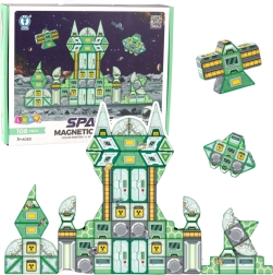 Magnetičke građevne kocke Kosmos Stanica 108 kom