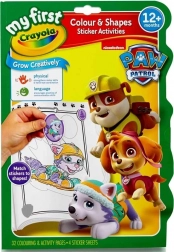 Crayola šarene oblike i boje PAW PATROL – aktivna bojanka