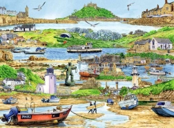 Puzzle Ravensburger Bijeg u Cornwall, 500 dijelova