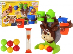 Vještinska igra Jelen – bacanje loptica u čašice