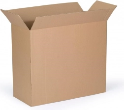 Klasična kartonska kutija s preklopom 600 × 400 × 1200 mm, petoslojna