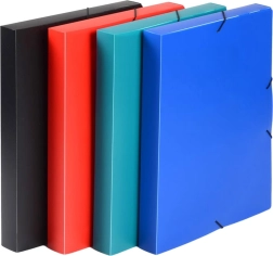 plastična arhivska kutija s gumicom A4 Classic plava
