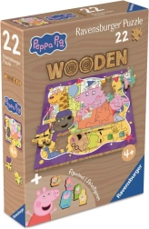 Drvene puzzle PEPPA PIG 22 dijelova – Ravensburger