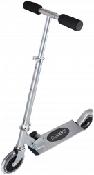 Sklopivi aluminijski romobil s pjenastim rukohvatima, nožnom kočnicom i nosivošću 50 kg