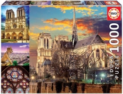 Puzzle Notre Dame kolaž 1000 dijelova