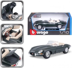 Bburago 1:18 Jaguar E Cabriolet (1961) zeleno 18-12046