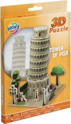 3D puzzle Kosi toranj u Pisi 21 dijelova