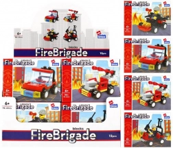 Konstrukcijski set vatrogasci – 4 vrste