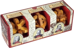 Professor Puzzle Great Minds: slavni muškarci – set zagonetki 3 u 1