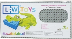 Podloga za građenje Junior 16x32 siva