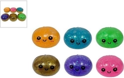 Glitter dumpling squishy in a basket (surprise) - 1 pc