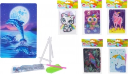 kreativni set diamond painting 10 × 15 cm sa stalkom