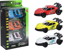 Set metalnih autića 11 cm – 3 kom, na navijanje