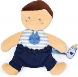 Doudou Jolijou lutkica 18 cm plava