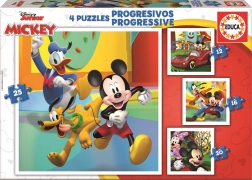 Educa puzzle Mickey i prijatelji 4u1