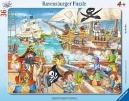 Ravensburger puzzle Bitka na otvorenom moru 36 dijelova