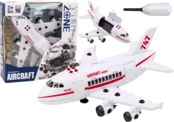 Veliki osobni avion za sastavljanje Alati Svjetla Zvukovi