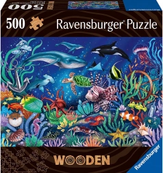 Drvene puzzle Podmorski svijet – 500 dijelova