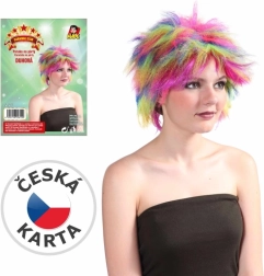 Dječja šarena perika multicolor