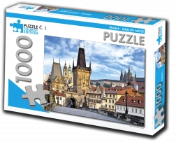 Turističke puzzle Prag - Karlov most 1000 dijelova