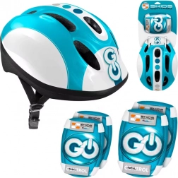 Dječji set zaštitne opreme plavi