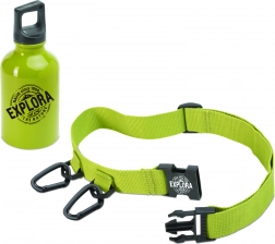 Navir Explora aluminijska boca za piće s remenom