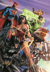 Slagalica 1000 dijelova Compact DC Comics Liga pravde (Justice League)