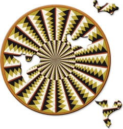 Okrugla slagalica CURIOSI Picoli Vrtuljak 33 dijelova