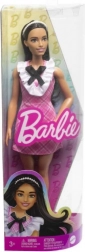 Barbie Fashionistas lutka u ružičastoj kariranoj haljini