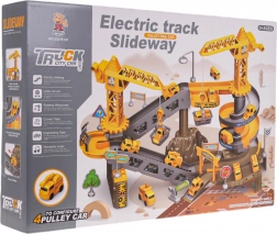 Mega konstrukcijski set građevinska staza s dizalicama i autićima, 44 dijela