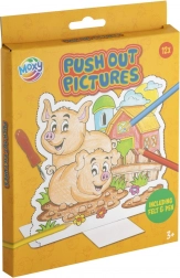 Probušeni crteži s motivom farme