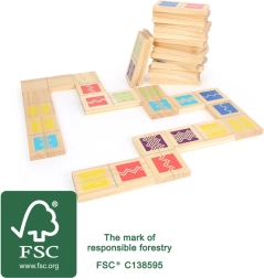 Domino XXL Active od FSC drva small foot