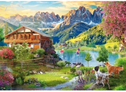 Puzzle Odmor u Dolomitima 1000 dijelova SCHMIDT