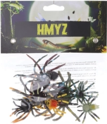 Plastic Spiders 10 pcs in Bag